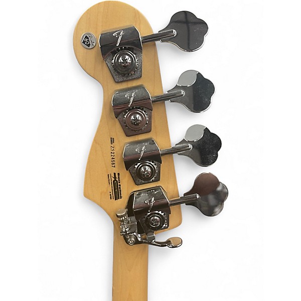 Used 2006 Fender American Deluxe Jazz Bass Butterscotch Blonde Electric Bass Guitar