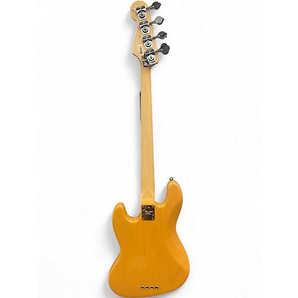 Used 2006 Fender American Deluxe Jazz Bass Butterscotch Blonde Electric Bass Guitar