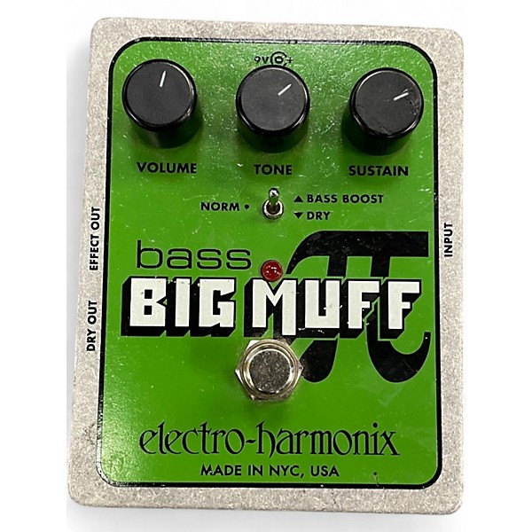 Used Electro-Harmonix Big Muff Bass Distortion Bass Effect Pedal