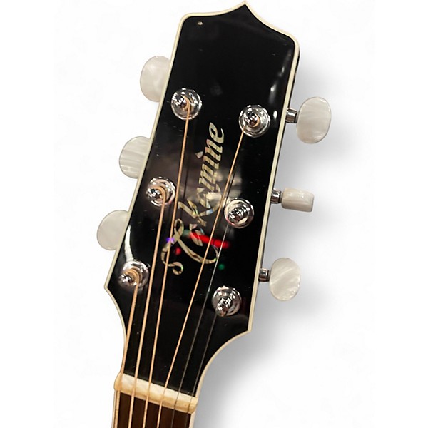 Used Takamine EF341DX BLACK Acoustic Electric Guitar