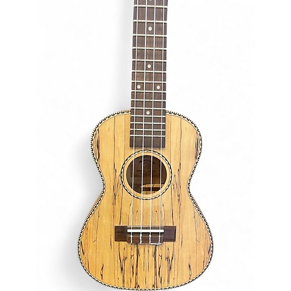 Used Snail Ukulele UKS490 Spalted Maple Ukulele
