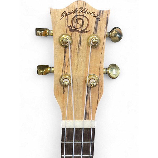 Used Snail Ukulele UKS490 Spalted Maple Ukulele