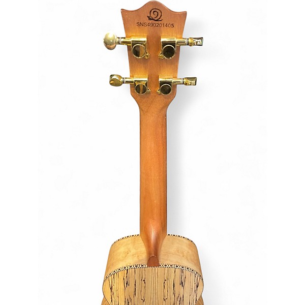 Used Snail Ukulele UKS490 Spalted Maple Ukulele