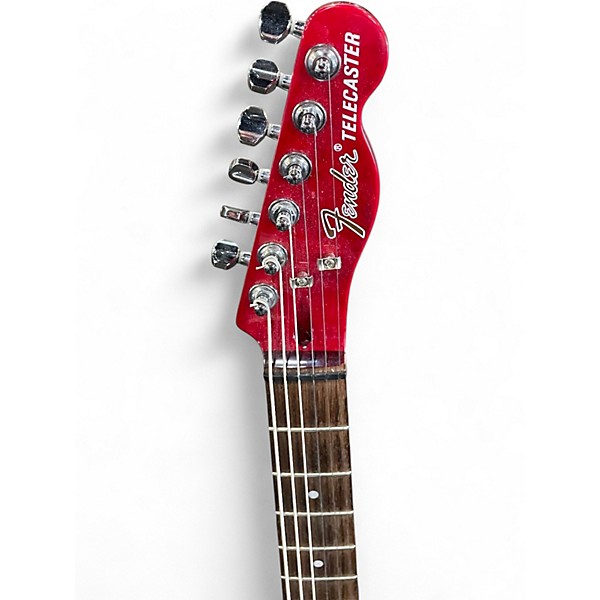 Used Fender JA90 Jim Adkins Thinline Telecaster RED Hollow Body Electric Guitar