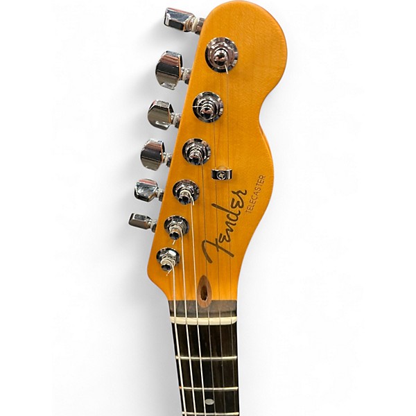 Used Fender American Ultra II Telecaster  Texas Tea Solid Body Electric Guitar