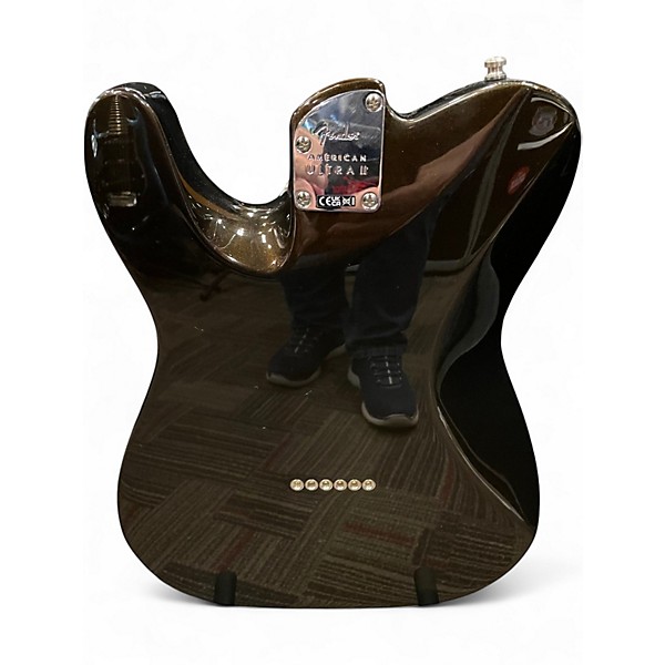 Used Fender American Ultra II Telecaster  Texas Tea Solid Body Electric Guitar