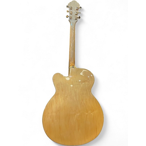 Used Oscar Schmidt OE40-N Natural Hollow Body Electric Guitar