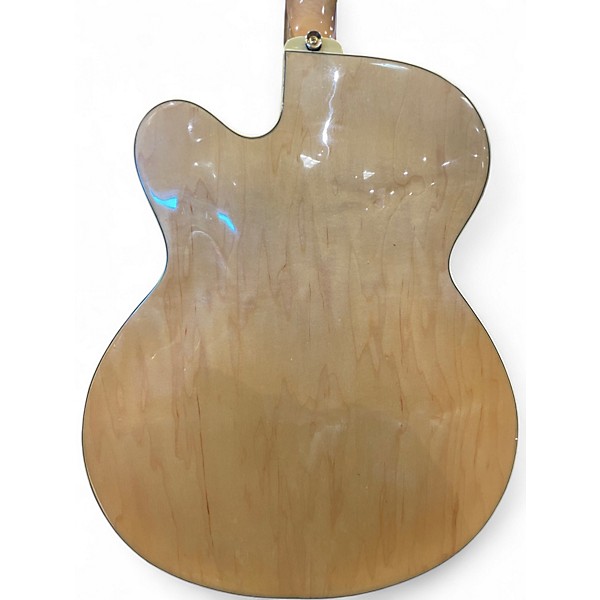 Used Oscar Schmidt OE40-N Natural Hollow Body Electric Guitar