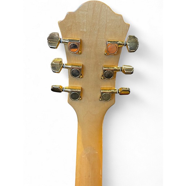 Used Oscar Schmidt OE40-N Natural Hollow Body Electric Guitar