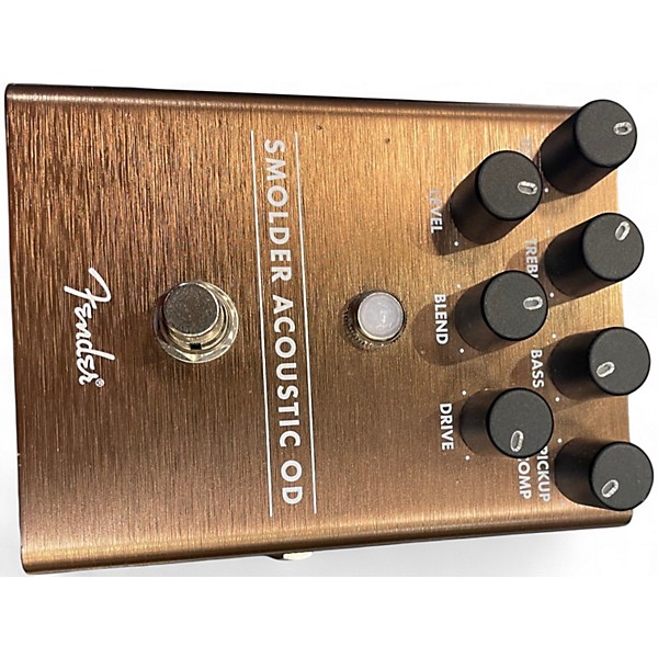 Used Fender SMOLDER ACOUSTIC OD Effect Pedal
