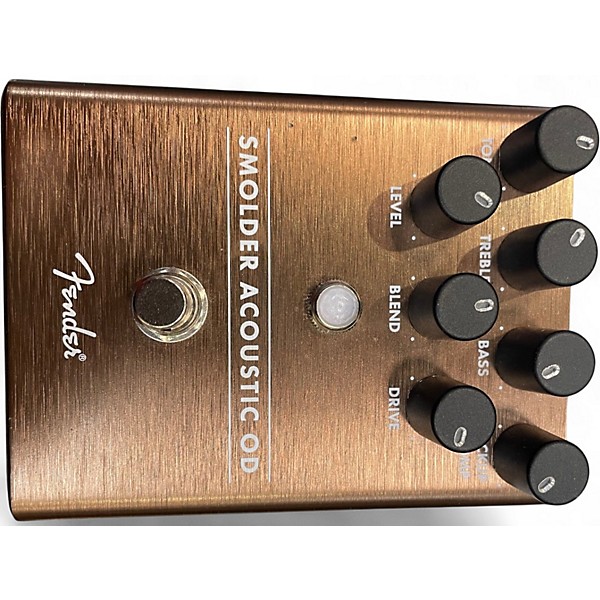 Used Fender SMOLDER ACOUSTIC OD Effect Pedal