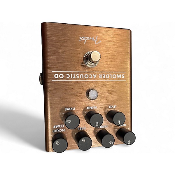 Used Fender SMOLDER ACOUSTIC OD Effect Pedal