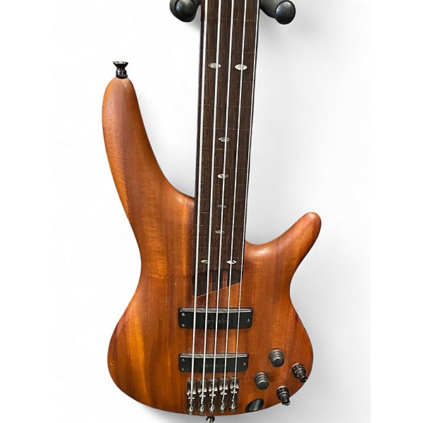Used Ibanez SR3005E Prestige brown Electric Bass Guitar