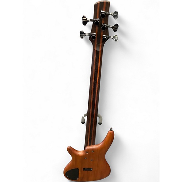 Used Ibanez SR3005E Prestige brown Electric Bass Guitar