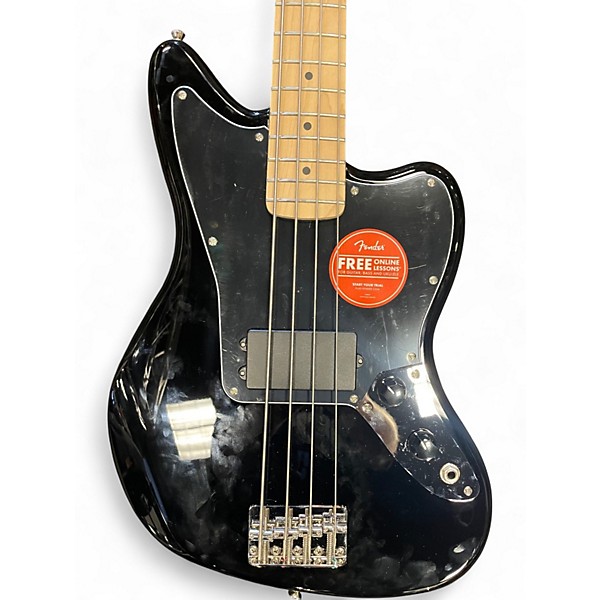 Used Squier AFFINITY JAGUAR BASS BLACK Electric Bass Guitar