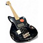 Used Squier AFFINITY JAGUAR BASS BLACK Electric Bass Guitar