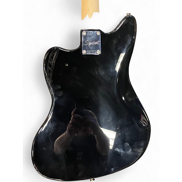 Used Squier AFFINITY JAGUAR BASS BLACK Electric Bass Guitar