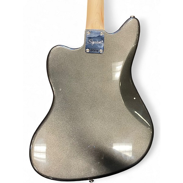 Used Squier AFFINITY JAGUAR BASS CHARCOAL FROST METALLIC Electric Bass Guitar