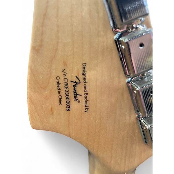 Used Squier STRATOSONIC Red Solid Body Electric Guitar