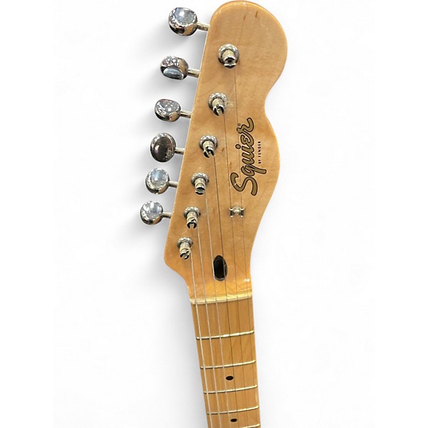 Used Squier PARANORMAL OFFSET TELECASTER TV Yellow Solid Body Electric Guitar