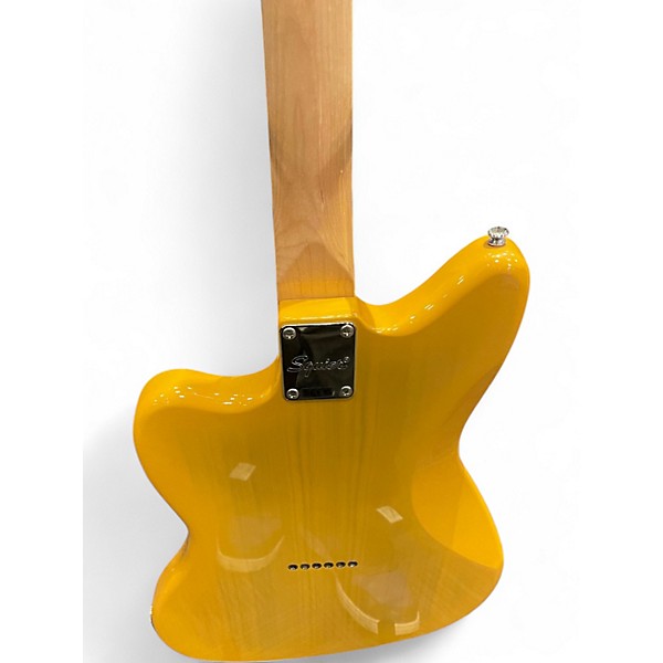 Used Squier PARANORMAL OFFSET TELECASTER TV Yellow Solid Body Electric Guitar