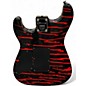 Used Charvel Warren DeMartini Signature Pro-Mod Blood and Skull 2015 Blood red & black Solid Body Electric Guitar
