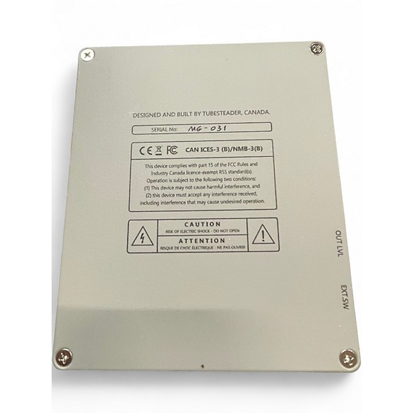 Used Tubesteader MAGNEZIUM Guitar Preamp