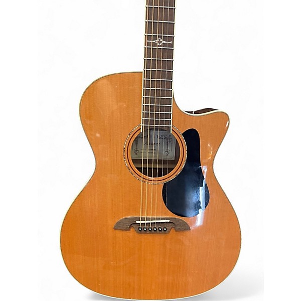 Used Alvarez AG75CWE Natural Acoustic Electric Guitar