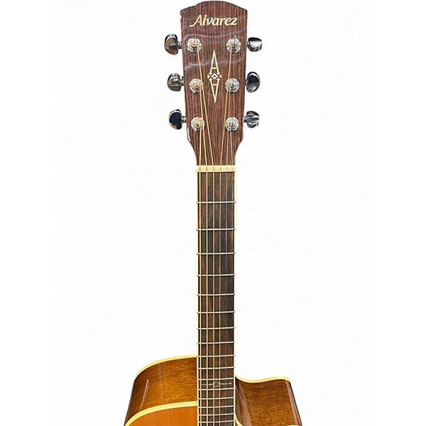 Used Alvarez AG75CWE Natural Acoustic Electric Guitar
