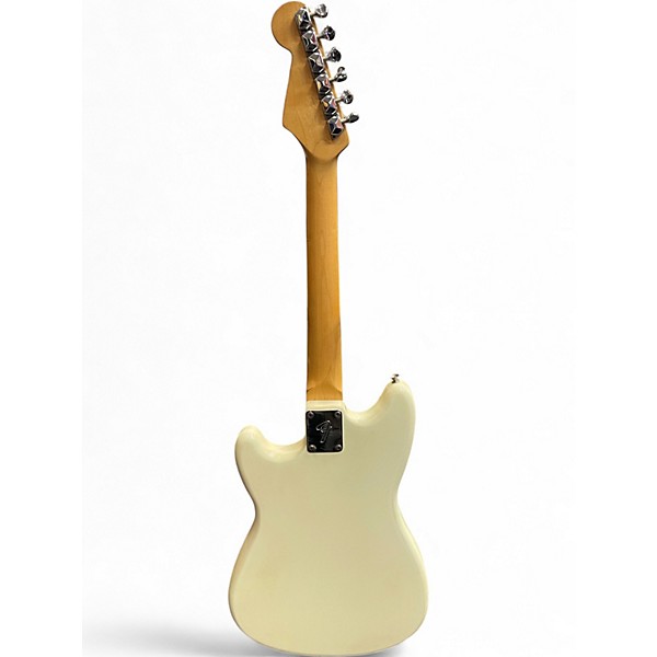 Used Fender Duo Sonic Vintage White Solid Body Electric Guitar