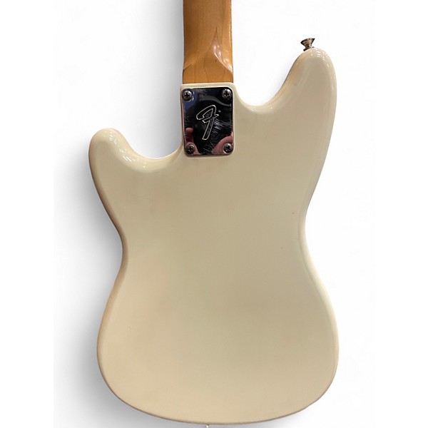 Used Fender Duo Sonic Vintage White Solid Body Electric Guitar