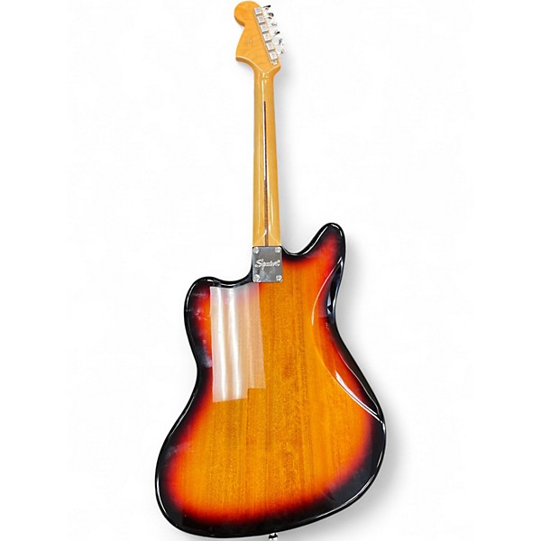 Used Squier CLASSIC VIBE 70S Jaguar Sunburst Solid Body Electric Guitar