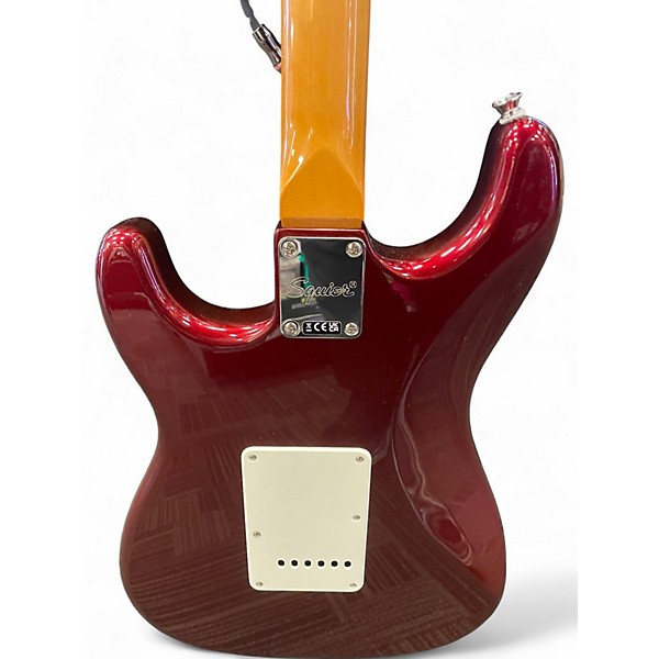 Used Squier Classic Vibe Stratocaster Candy Apple Red Solid Body Electric Guitar