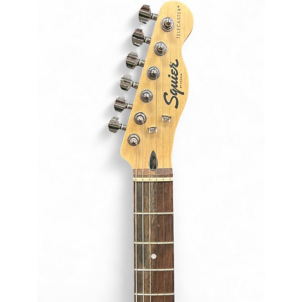 Used Squier Affinity Telecaster Blue Solid Body Electric Guitar