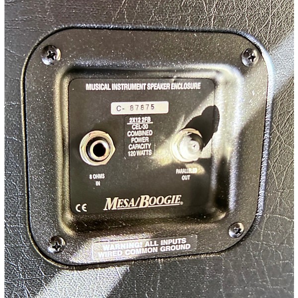 Used MESA/Boogie Rectifier 2x12 120W Vertical Guitar Cabinet