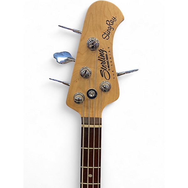Used Sterling by Music Man Sting Ray Dark Blue Electric Bass Guitar