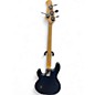 Used Sterling by Music Man Sting Ray Dark Blue Electric Bass Guitar