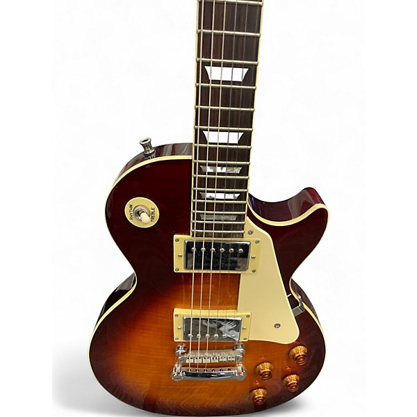 Used 2003 Epiphone Les Paul Vintage Sunburst Solid Body Electric Guitar
