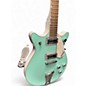 Used Gretsch Guitars G5237 Electromatic Double Jet FT teal Solid Body Electric Guitar