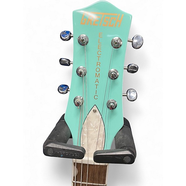 Used Gretsch Guitars G5237 Electromatic Double Jet FT teal Solid Body Electric Guitar