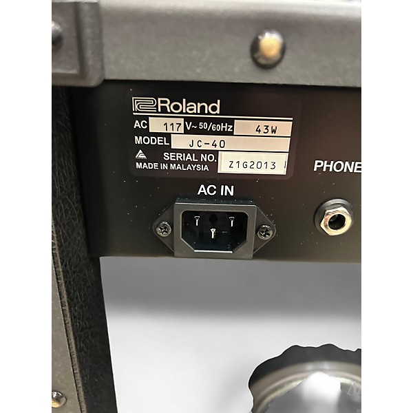 Used 2013 Roland JAZZ CHORUS 40 Guitar Combo Amp