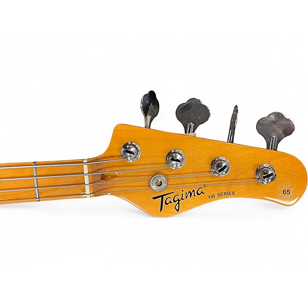 Used Tagima TW-65 Blonde Electric Bass Guitar