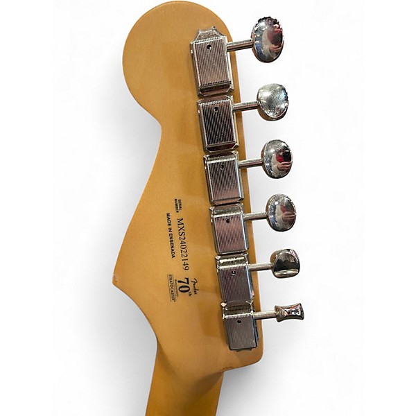 Used Fender Player II Stratocaster Birch Green Solid Body Electric Guitar