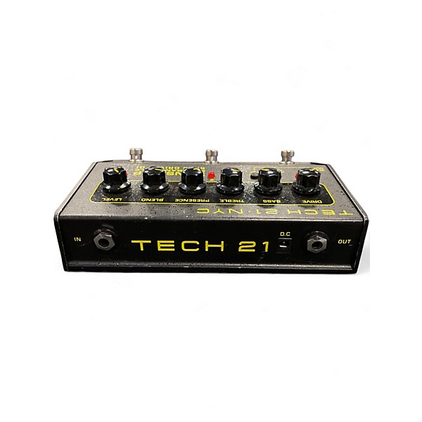 Used Tech 21 Sansamp Programmable Bass Driver Effect Pedal