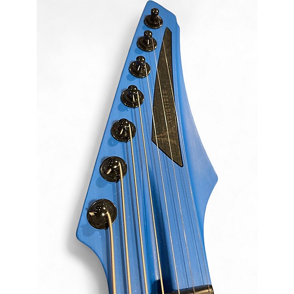 Used Aristides 070 Blue Solid Body Electric Guitar