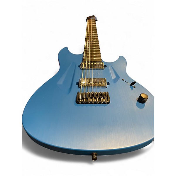 Used Aristides 070 Blue Solid Body Electric Guitar