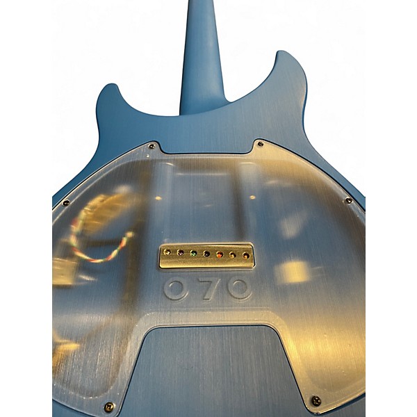 Used Aristides 070 Blue Solid Body Electric Guitar