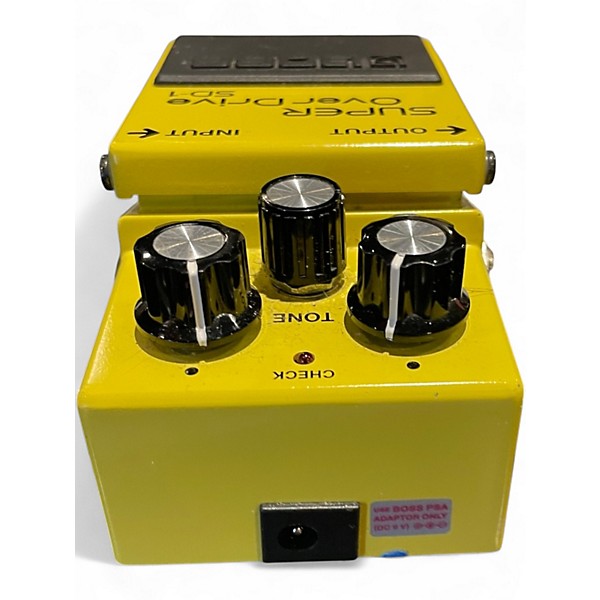 Used BOSS SD1 Super Overdrive Effect Pedal