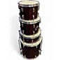 Used Pearl 5 Piece Roadshow Red Drum Kit thumbnail