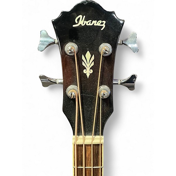 Used Ibanez AEB10E Mahogany Acoustic Bass Guitar